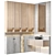 Customizable Bathroom Furniture Set 3D model small image 1