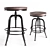  Reclaimed Wood Swivel Stool 3D model small image 1