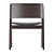  Modern chair with dual finish 3D model small image 11