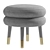 Modern Marshmallow Stool: Functional Chic 3D model small image 1