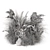 Outdoor Garden Set 2171 Max 3D model small image 7