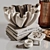 Elegant Decor Set 131 3D model small image 4