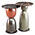 La Manufacture Gem: Playful Multi-Level Tables 3D model small image 1