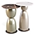 La Manufacture Gem: Playful Multi-Level Tables 3D model small image 5