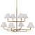 Rigby Grande Two-Tier Chandelier: Visual Comfort 3D model small image 2