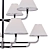 Rigby Grande Two-Tier Chandelier: Visual Comfort 3D model small image 5