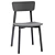 Elegant Casale Dining Chair 3D model small image 5