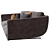 Bold Statement Montreal Sofa 3D model small image 4