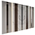 Modern Wood Marble Gypsum Panels 3D model small image 2