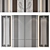 Modern Wood Marble Gypsum Panels 3D model small image 3