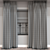 3D Curtain Model, 110952 Polygons 3D model small image 4