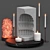 Pantheon Candleholder 3D Model 3D model small image 1