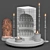 Pantheon Candleholder 3D Model 3D model small image 2