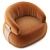 Elegant Max Divani DANA Armchair 3D model small image 4