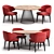 Fargo Chair & Bernard Table 3D model small image 1