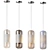Modern Cylinder Pendant Light 3D model small image 6