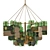 Elegant ASTA Chandelier: Unique Design 3D model small image 2