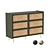 Modern Taga Chest with Rattan Facade 3D model small image 1