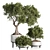 Premium Indoor Plant Set 3D 3D model small image 1
