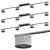 Title: Modern 4-Light Spot Fixture 3D model small image 2