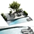 Charming Town Square 3D Render 3D model small image 1