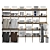 Household Goods Store Display Rack 3D model small image 1