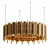 Brubeck Delightfull 100 Chandelier 3D model small image 1