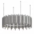 Brubeck Delightfull 100 Chandelier 3D model small image 3