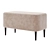 Musa 800 Ottoman Stool 3D model small image 4