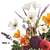 Spring Field Flower Bouquet 3D model small image 3