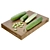 Title: Colorful 3-Material Cucumber Set 3D model small image 1