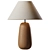 Sleek Wood Table Lamp 3D model small image 1