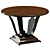 Elegant Dining Table, Model "QUATTRO 3D model small image 1