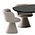 Modern Chic Furnishings by Bebitalia 3D model small image 2