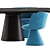 Modern Chic Furnishings by Bebitalia 3D model small image 3