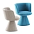 Modern Chic Furnishings by Bebitalia 3D model small image 4