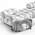 Modular Design Camaleonda Sofa Set 3D model small image 15