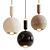 Modern Metal Orb Lamp Fixture 3D model small image 1