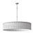 Alabaster Tile Round Chandelier - Windham 3D model small image 2