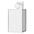 Manor Glass Iron Outdoor Sconce 3D model small image 2