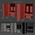 Bathroom Furniture Set 69 3D model small image 6