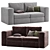 Collin Foam Comfort Two-Piece Sofa 3D model small image 4