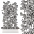 Green Living Wall Divider - Set 3D model small image 5