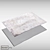 Modern Abstract Beige Sirius Carpet 3D model small image 2