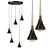 Modern Hanging Lamp CAI 2015 3D model small image 1