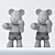 Render-Ready Boxing Bear 3D Model 3D model small image 2