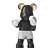 Render-Ready Boxing Bear 3D Model 3D model small image 3