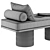 Contemporary Sagano Bench with Textures 3D model small image 5