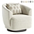 Cozy Contemporary COMO CLUB CHAIR 3D model small image 1