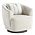 Cozy Contemporary COMO CLUB CHAIR 3D model small image 6